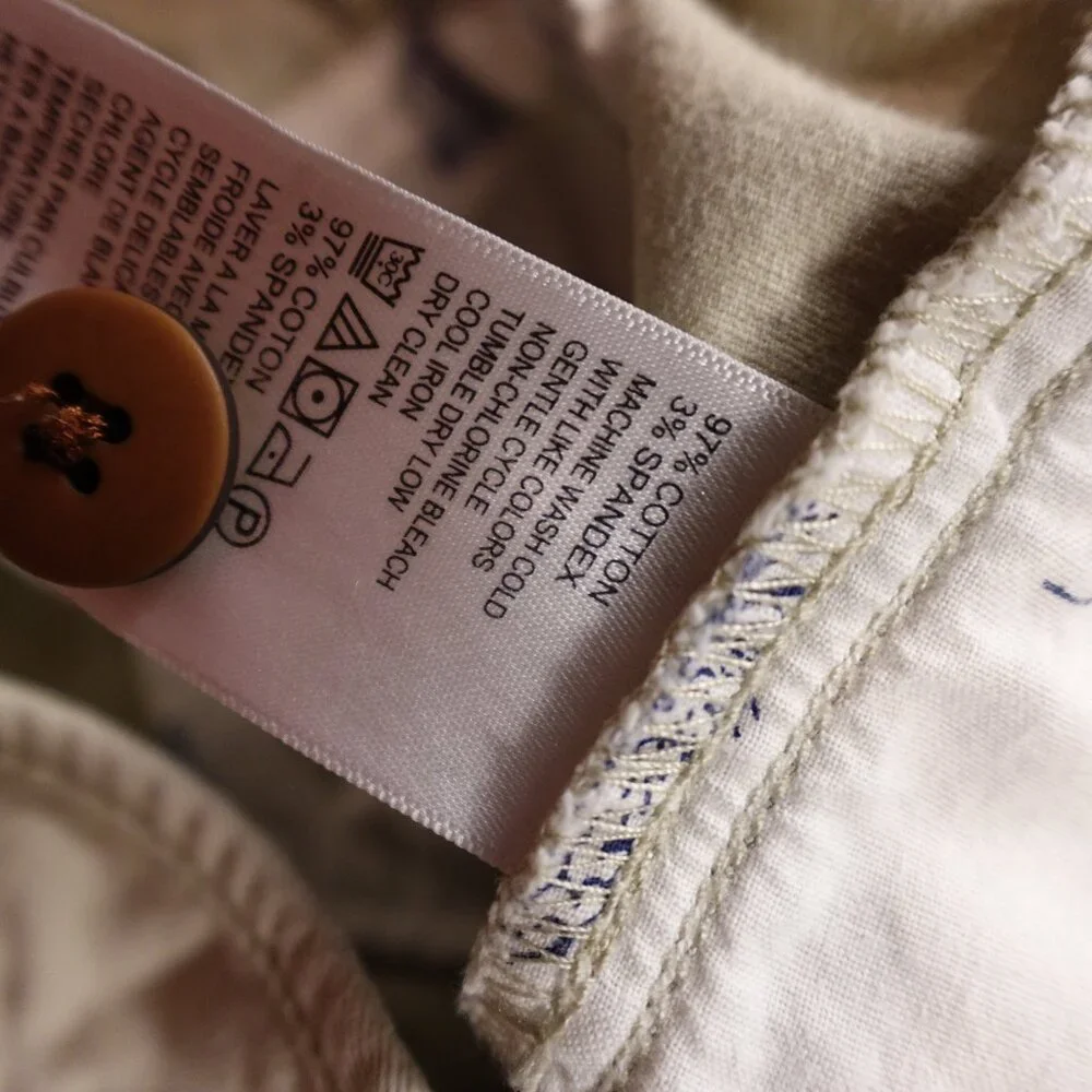 Tommy Bahama Chino Shorts Men’s‎ 34 Khaki Stretch 10” Inseam Casual Beachwear